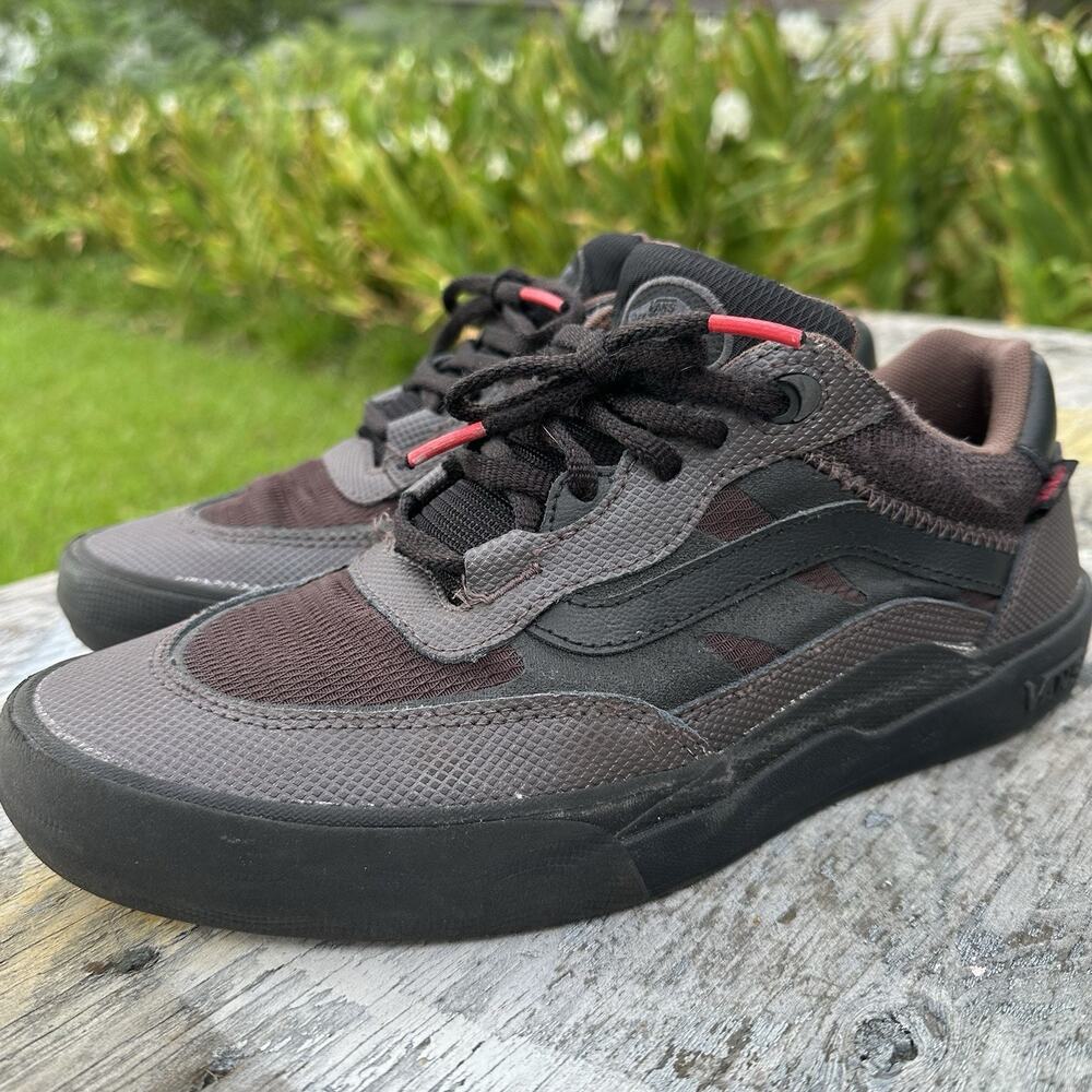 Vans Justin Henry x Wayvee Men’s 9.5 Coffee Bean Brown Skateboarding Shoe Rare